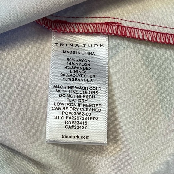 TRINA Turk Women's Emotion Floral Print MIDI Dress
Sz 8 - Picture 14 of 14